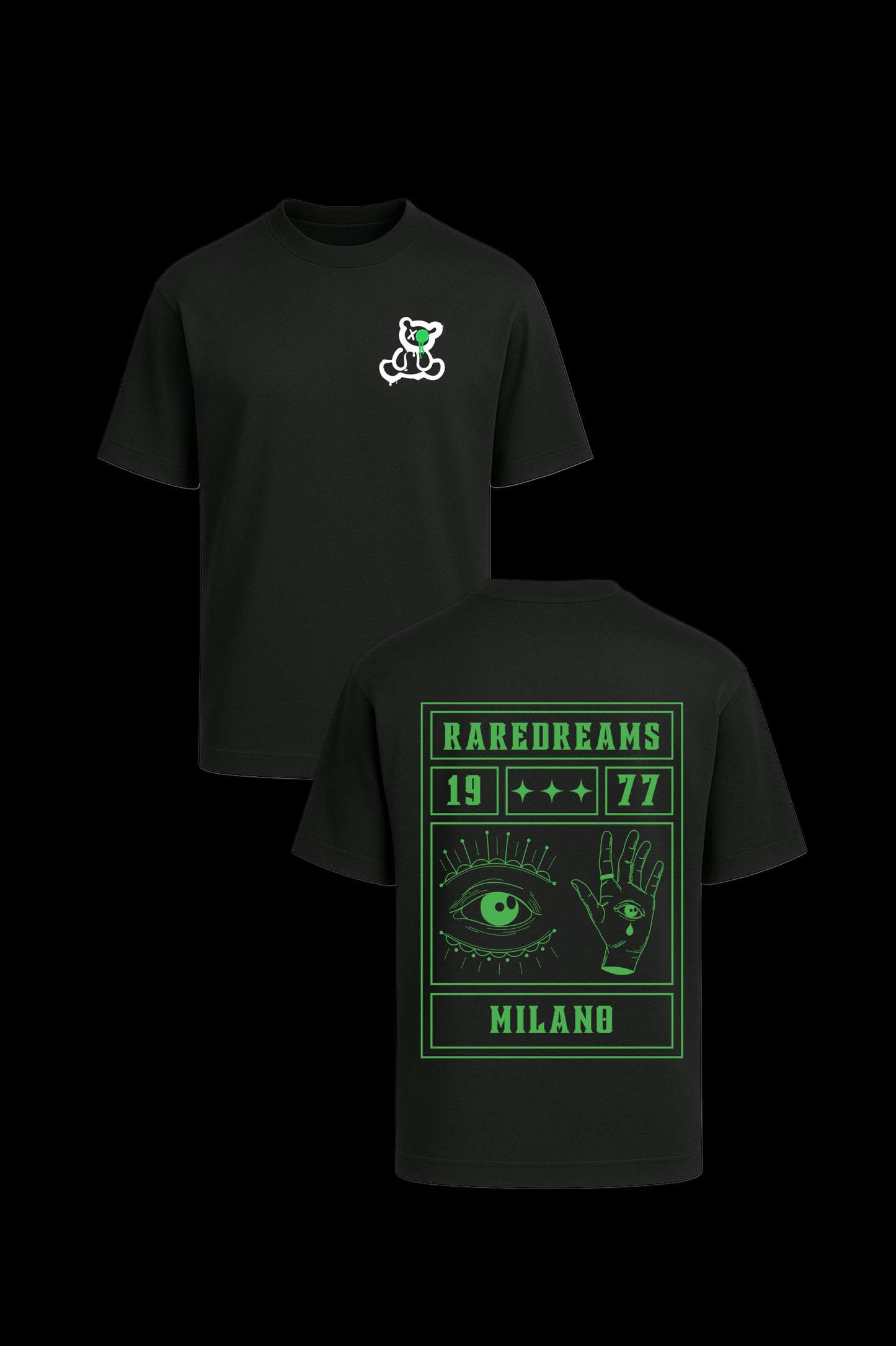 T-Shirt SUPERSTITIOUS EDITION RareDreams Milano Unisex - Black