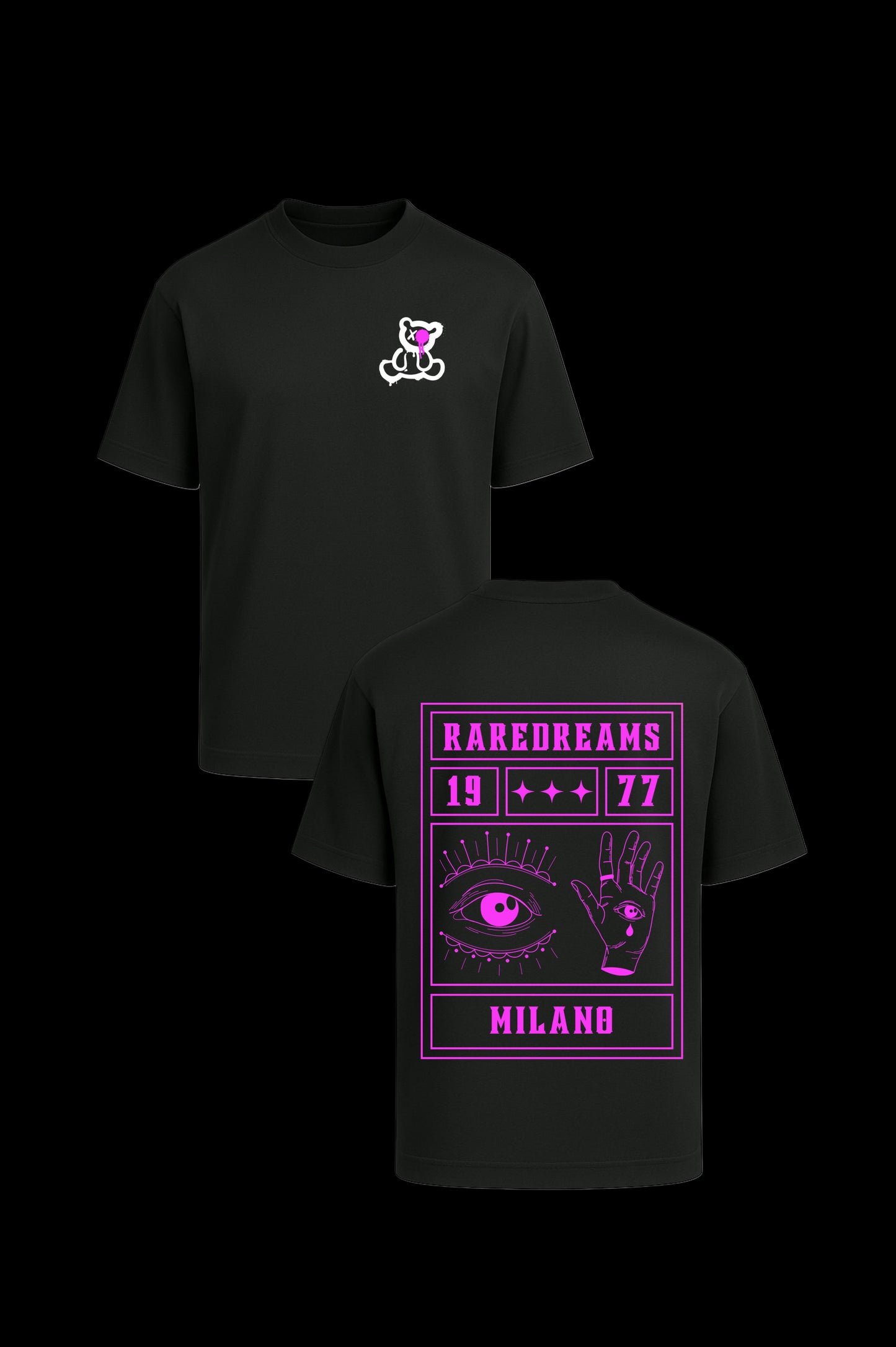 T-Shirt SUPERSTITIOUS EDITION RareDreams Milano Unisex - Black