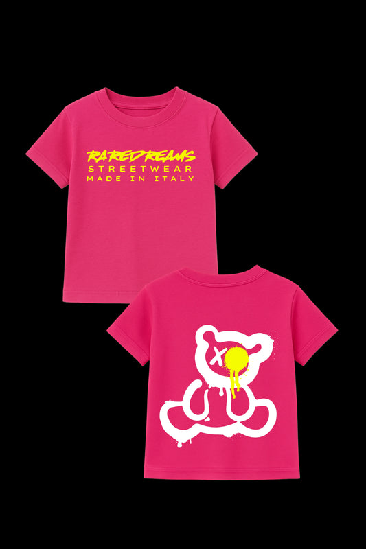 T-Shirt ICONIC KIDS RareDreams Milano - Fucsia