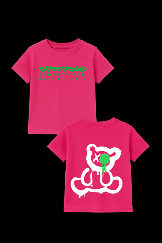 T-Shirt ICONIC KIDS RareDreams Milano - Fucsia