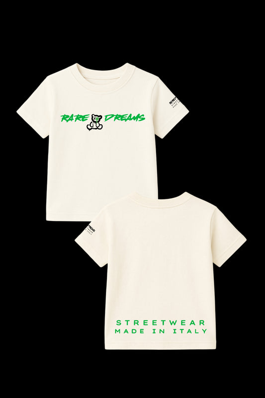 T-Shirt RAREBEAR KIDS RareDreams Milano - Off White