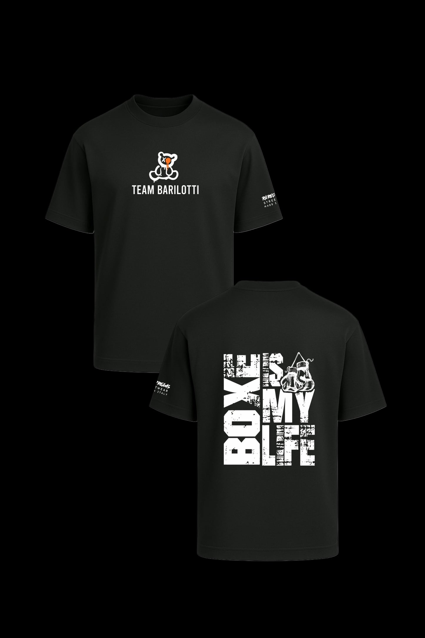 T-Shirt TEAM BARILOTTI X RareDreams Milano Unisex - Black